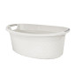 Badbalja med handtag Branq Cotton 40L antikvit vit