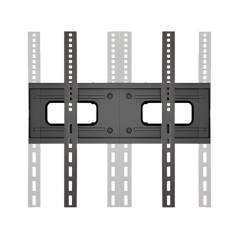 TV-fäste Maclean, max VESA 400x400, 32-75 tum, 50 kg, justerbar vinkel vertikalt och horisontellt, profil 80-380 mm, svart, MC-7