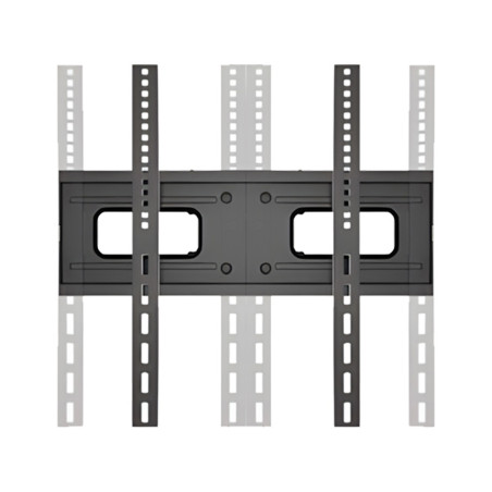 TV-fäste Maclean, max VESA 400x400, 32-75 tum, 50 kg, justerbar vinkel vertikalt och horisontellt, profil 80-380 mm, svart, MC-7