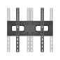 TV-fäste Maclean, max VESA 400x400, 32-75 tum, 50 kg, justerbar vinkel vertikalt och horisontellt, profil 80-380 mm, svart, MC-7