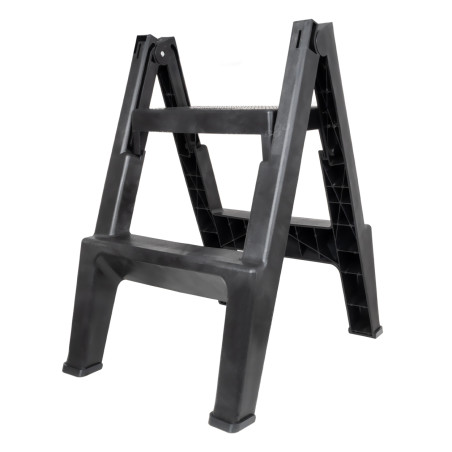 Hopfällbar stegpall 51,5 cm 150 kg amio-04267 | HandlaSmidigt.se