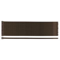 Trädgårdsspännband 7,6 x 380 mm, 50 st, bruna | HandlaSmidigt.se