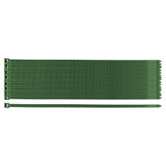 Trädgårdsbinderemband 7,6 x 380 mm, 50 st, gröna | HandlaSmidigt.se