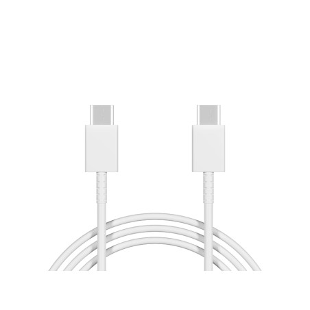 66-172- USB-C till USB-C 3.0-kabel, 1,0 m, vit