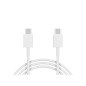66-172- USB-C till USB-C 3.0-kabel, 1,0 m, vit