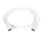 66-172- USB-C till USB-C 3.0-kabel, 1,0 m, vit