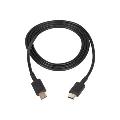 66-173- USB-C till USB-C 3.0-kabel, 1,0 m, svart