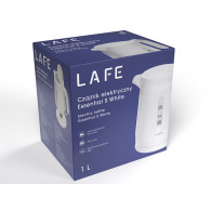 Elkedel 1 L LAFE Essential S White