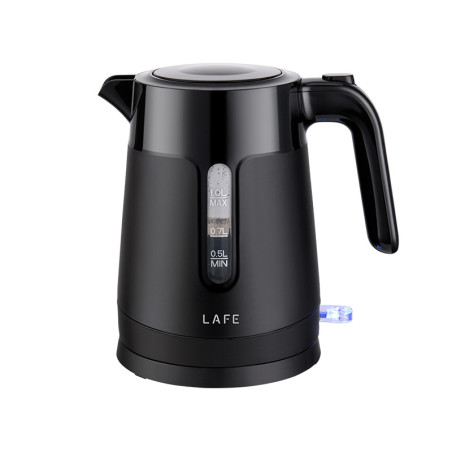 Elektrisk vattenkokare 1 L LAFE Essential S Svart