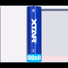 Batteri XTAR 14500 / AA / R6 3,7V Li-ion 800mAh med skydd | HandlaSmidigt.se
