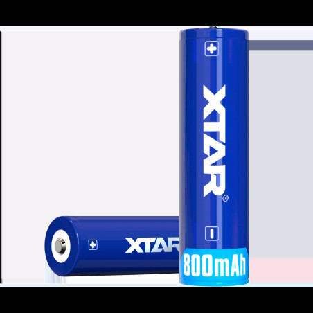 Batteri XTAR 14500 / AA / R6 3,7V Li-ion 800mAh med skydd