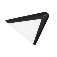 PIRAMIS LED-underskåpslampa 3,5W, 200lm, 4000K, med beröringsfri strömbrytare, svart | HandlaSmidigt.se