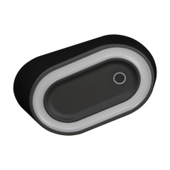 AGRA LED-underställslampa 2,5W, 80lm, 4000K, med beröringsfri strömbrytare, svart | HandlaSmidigt.se