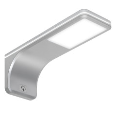 TUNIS under cabinet lamp 3,5W, 170lm, 4000K, med touch-dimmer, grå | HandlaSmidigt.se