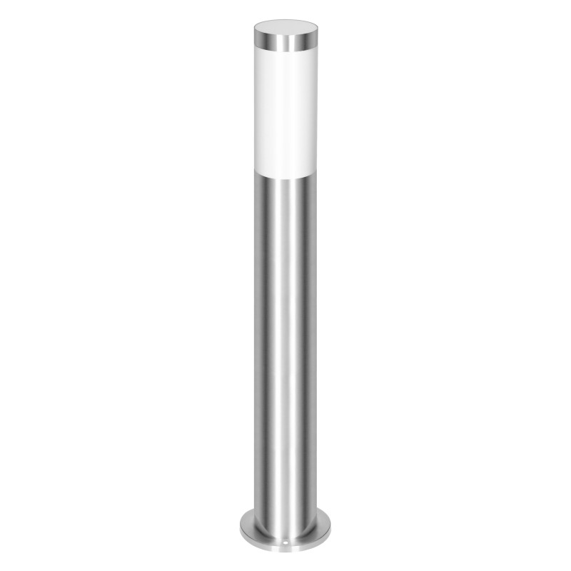 EDERA trädgårdsbelysning stolpe, E27, max 15W, IP44, 65 cm, rostfritt stål