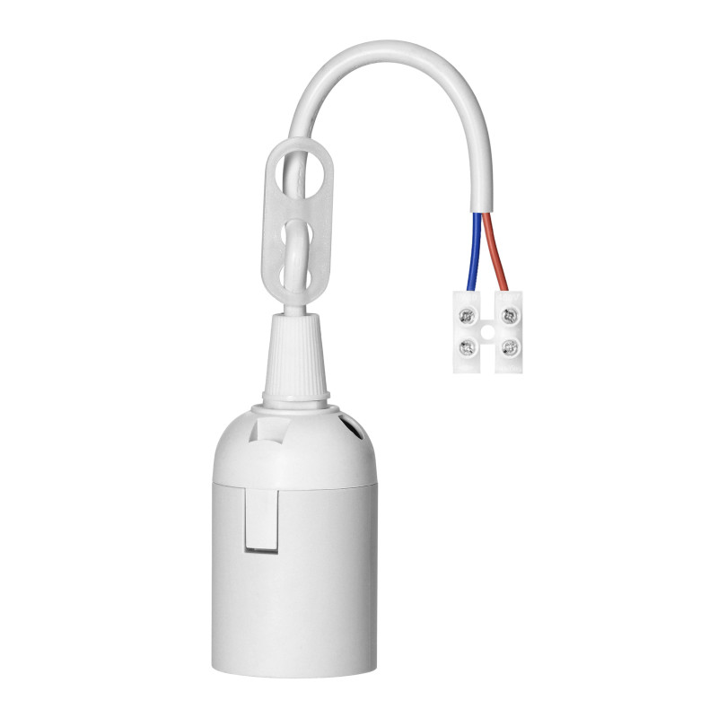Renoveringssockel E27, vit, set med 10 stycken.