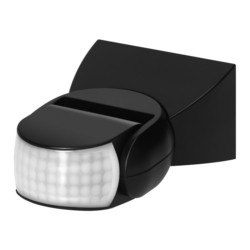 Rörelsesensor 360°/180° 2 sensorer, IP65, 1200W, svart, TUYA Smart Wi-Fi