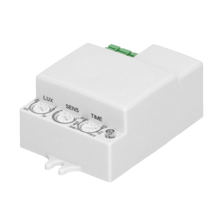 Mikrovågsrörelsesensor, mini, 360°/180°, IP20, 1200W | HandlaSmidigt.se