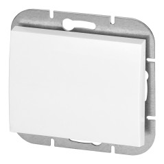 Anslutningsdon för enpolig brytare Onyx, 10A, 250V, WP-1O, vit