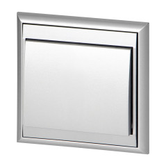 Anslutningskontakt för trappbelysning Luna, 10A, 250V, WP-5L, silver