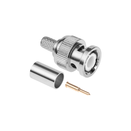 WTYK BNC RG59 är crimpad.