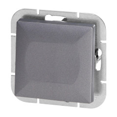 Anslutningsdosa för trappbelysning Pearl, 10A, 250V, WP-5P, antracit