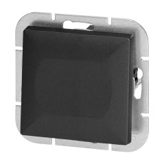 Anslutningskontakt för trappa Pearl, 10A, 250V, WP-5P, svart