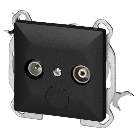 Abonnentuttag 'RTV' Pearl, 1,5 dB, GAP-P/K, svart