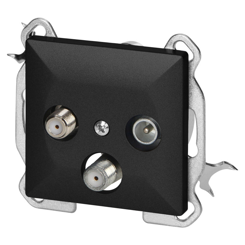 Abonnentuttag 'RTV/SAT' Pearl, GAPS-2P, svart