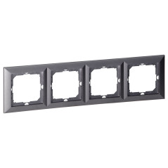 Fyrkantig ram Pearl, Ra-4P, antracitgrå