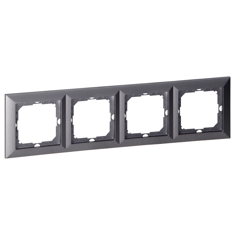 Fyrkantig ram Pearl, Ra-4P, antracitgrå