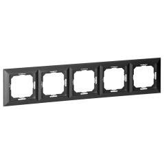 Ramka Pearl femdubbel, Ra-5P, antracit