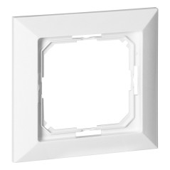 Enkelsidig Pearl-ram, Ra-1P, vit