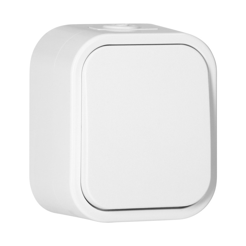 Anslutningsdon för trappa B2, 10A, 250V, IP54, WNT-5B2, vit