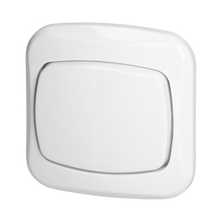 Anslutningsdon p/t 10A, 250V, trappkoppling, ATUT, vit