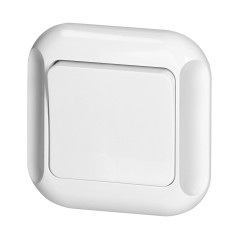 Anslutningsklämma  p/t 10A, 250V, trappkoppling, TOPAZ, vit