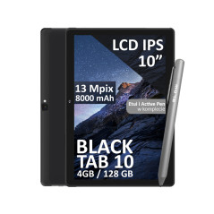 79-072- Surfplatta svartab10 4/128 GB 4G LTE