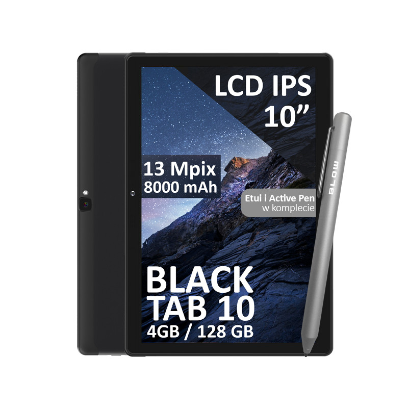 79-072- Surfplatta svartab10 4/128 GB 4G LTE
