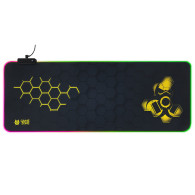 Podkładka pod klawiaturę i mysz TRACER GAMEZONE Hexy1 RGB (80/30/0,4)