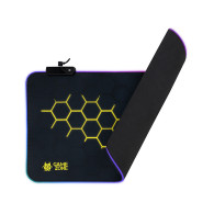 Podkładka pod klawiaturę i mysz TRACER GAMEZONE Hexy1 RGB (80/30/0,4)