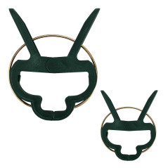 Klämmor för att fästa växter, set med 20 stycken - 10 små och 10 stora.