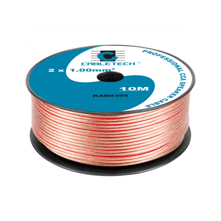 Högtalarkabel CCA 1,0 mm 10M
