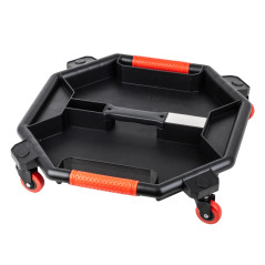 Tryck på verktygsvagnen på hjul amio-04266.