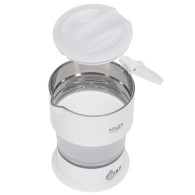 AD 1377 Vit Silikon Tekanna 0,6 l - turist