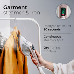 Ångstrykjärn och klädställ i ett, AD 5044