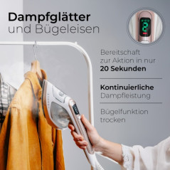 Ångstrykjärn och klädställ i ett, AD 5044