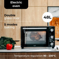 AD 6026 Elektrisk ugn 48 liter