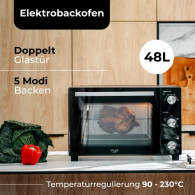 AD 6026 Elektrisk ugn 48 liter
