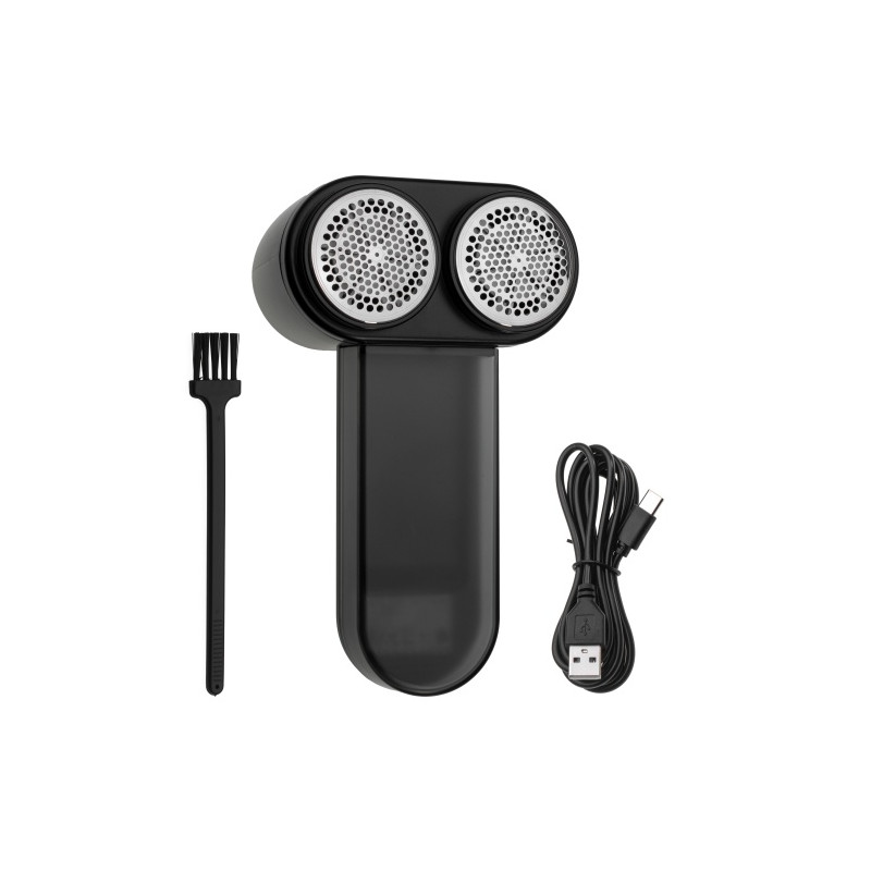 AD 9622 svart tygtrimmer med LCD-skärm