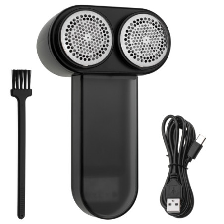 AD 9622 svart tygtrimmer med LCD-skärm